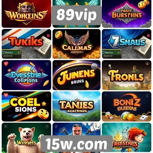 Análise dos jogos disponíveis no site 89vip